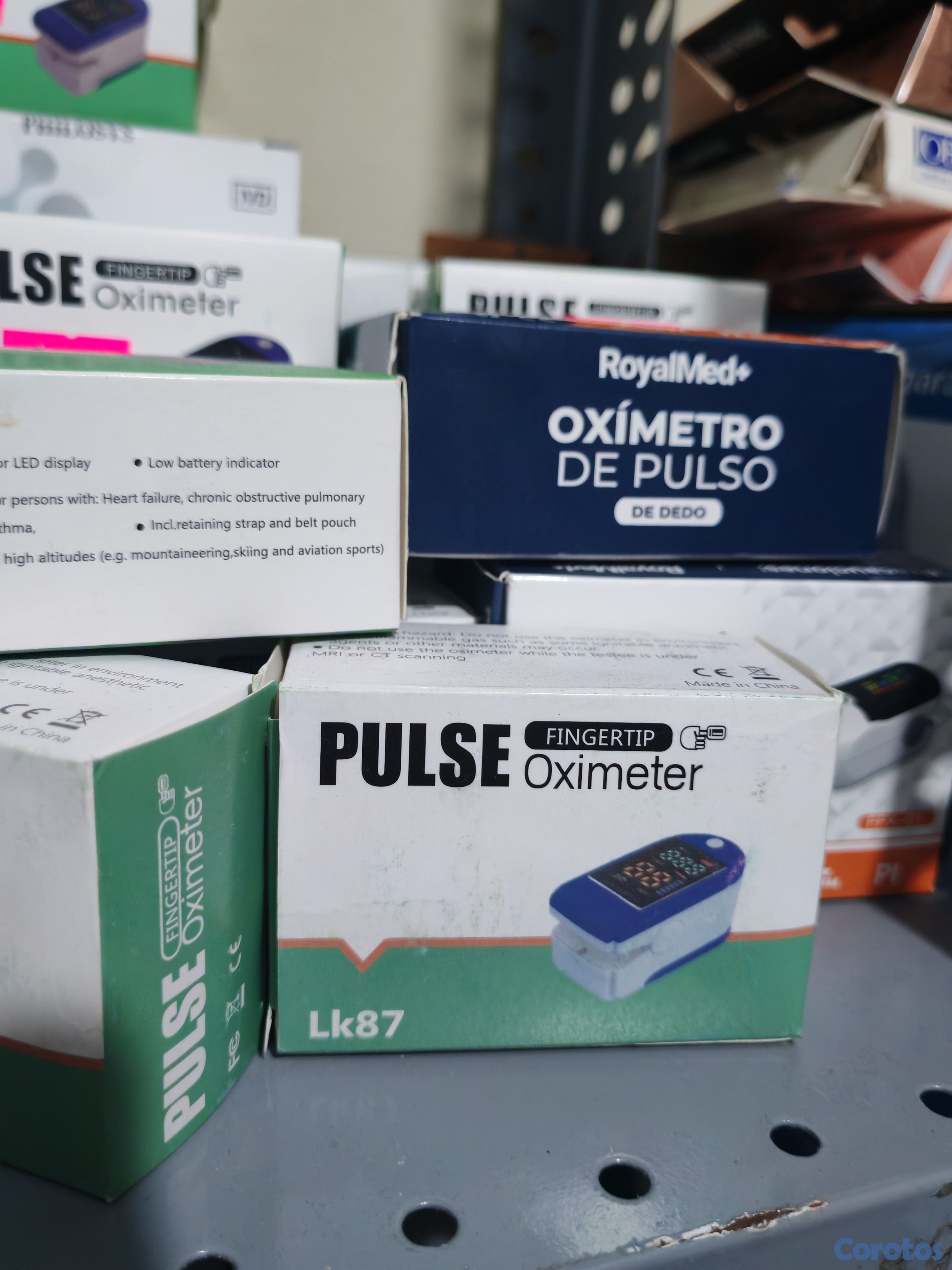 Salud y Equipamiento Médico - Oximetro 