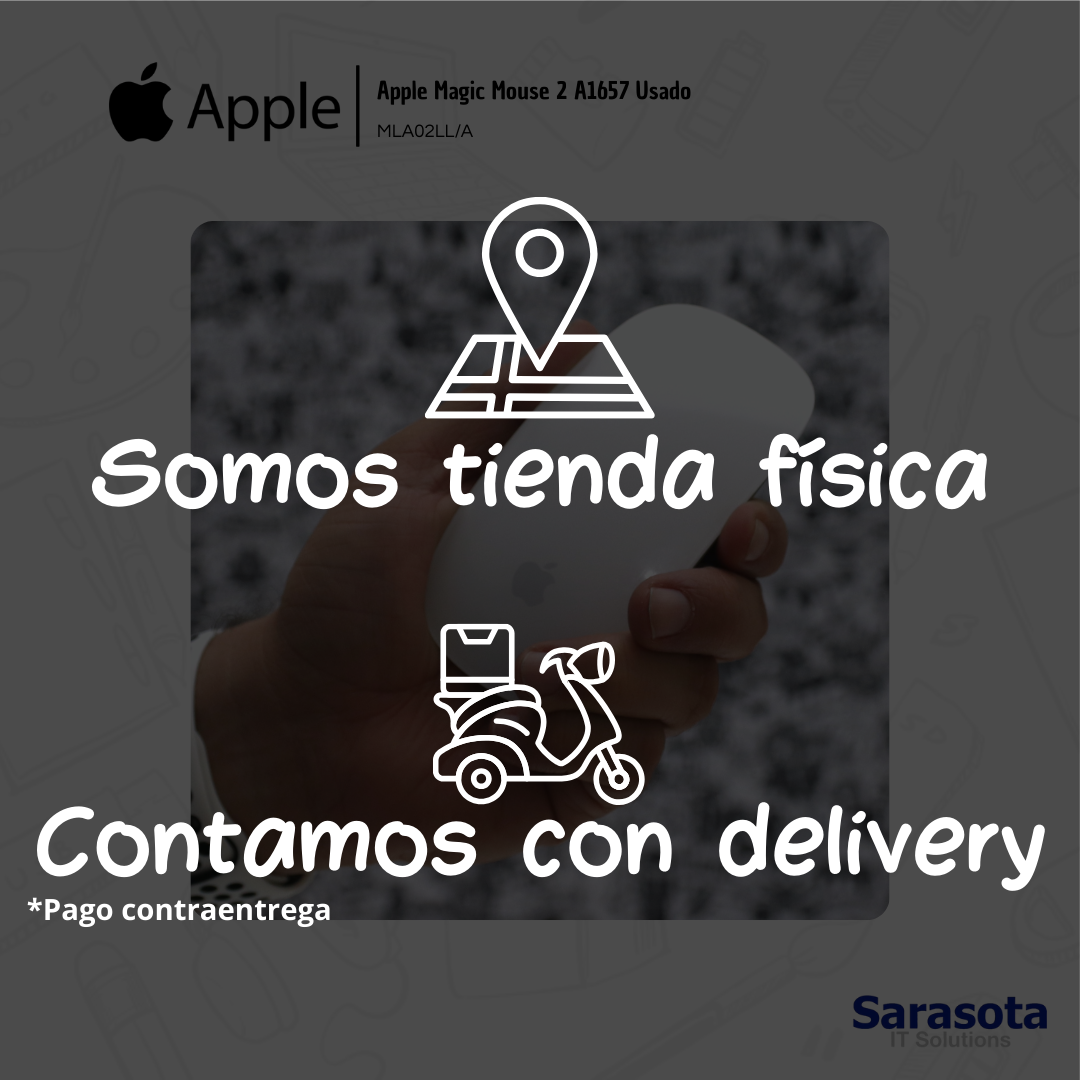 otros electronicos - Apple Magic Mouse 2 A1657 Usado MLA02LL/A 3