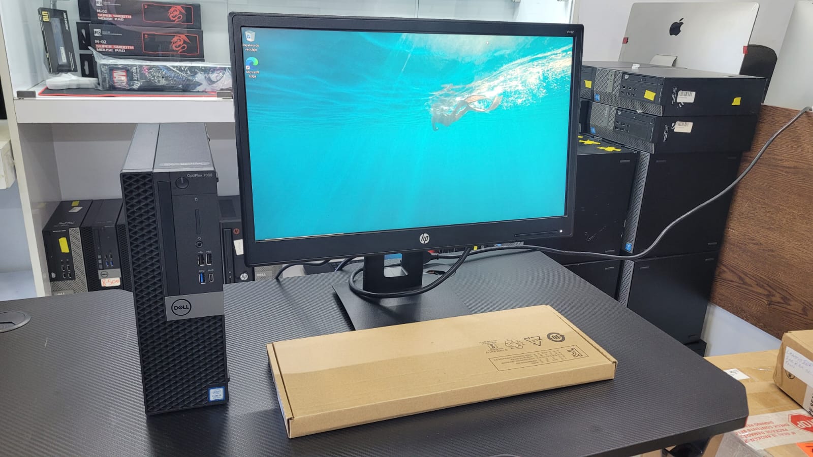 computadoras y laptops - COMPUTADORA COMPLETA DELL OPTIPLEX 7040 i7 6ta 8GB