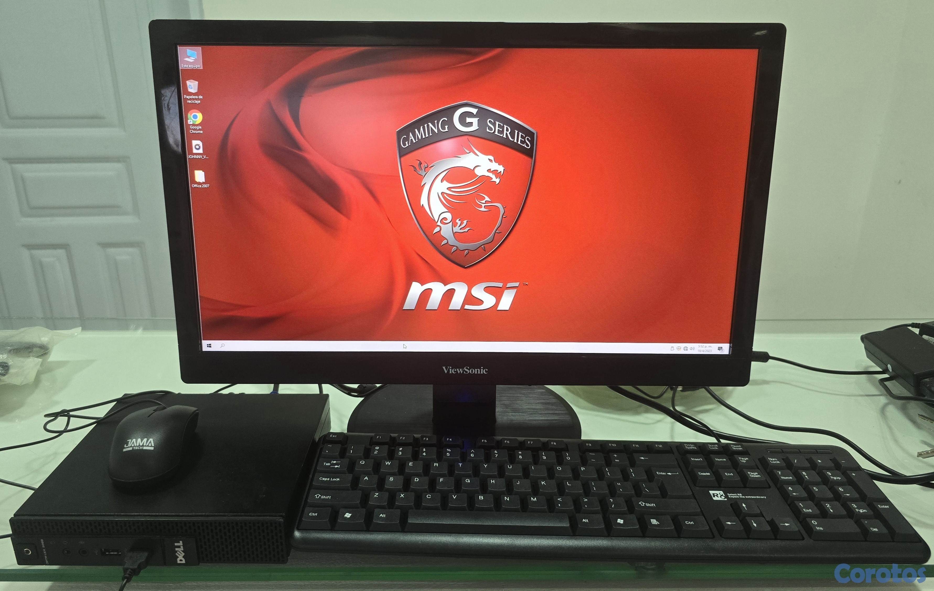 computadoras y laptops - Cpu Dell Intel Core i7 2.2ghz Ram 8gb Disco 500gb Wifi Computadora Completa 1