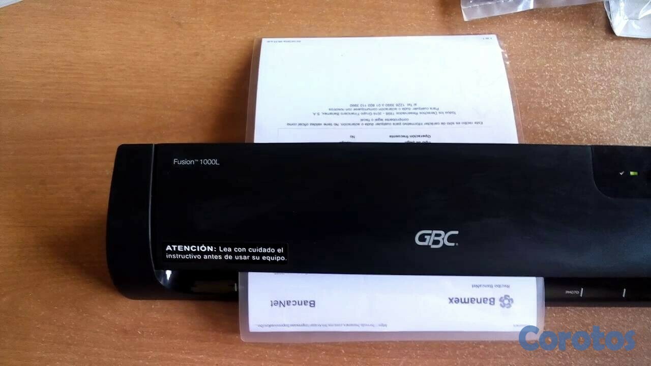 impresoras y scanners - PLASTIFICADORA PROFESIONAL GBC FUSION 3100L PLASTIFICA LAMINAS ,3 5,7 3