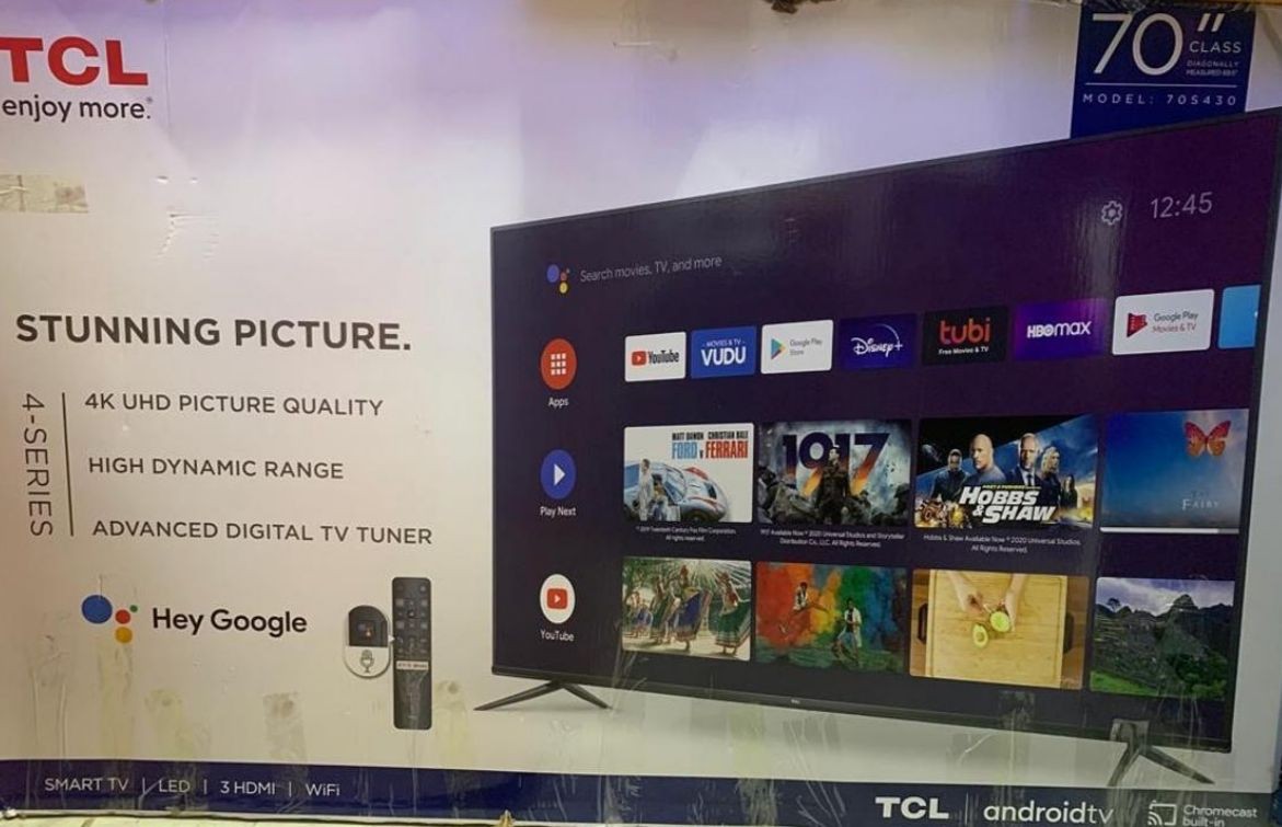tv - TCL SMART TV Android 70” PULGADAS 4K