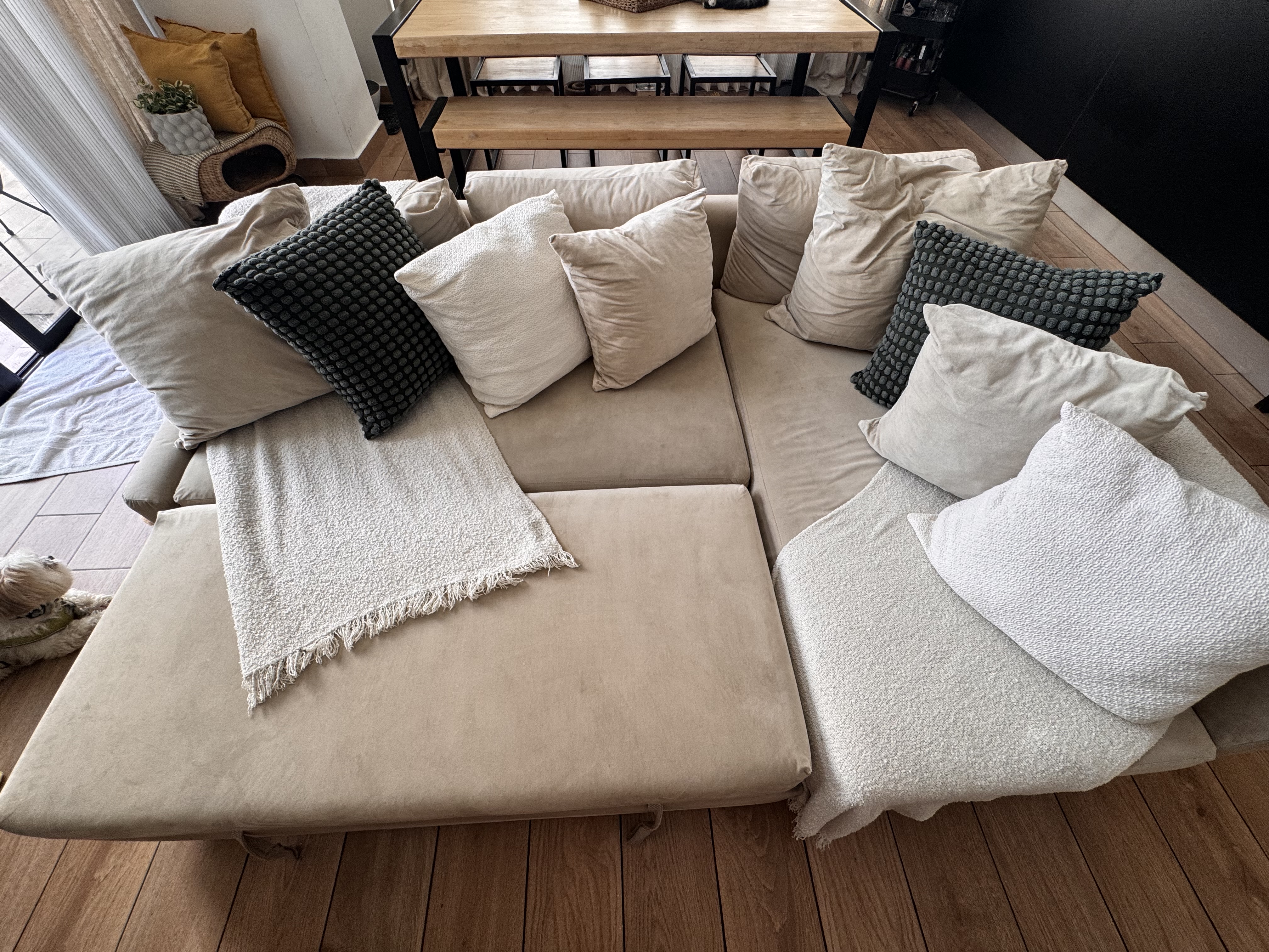 muebles y colchones - Sofa cama con colchón incluido!!  1