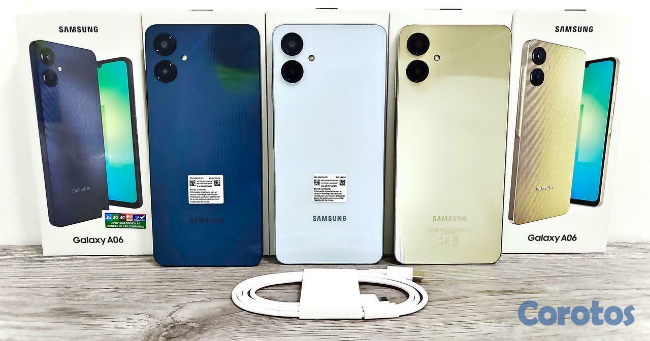 celulares y tabletas -  SAMSUNG GALAXY A06 DE 128GB NUEVO DE CAJA