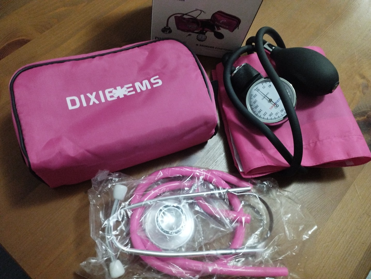 salud y belleza - Kit de monitor de presión arterial manual (esfigmo y estético) 4