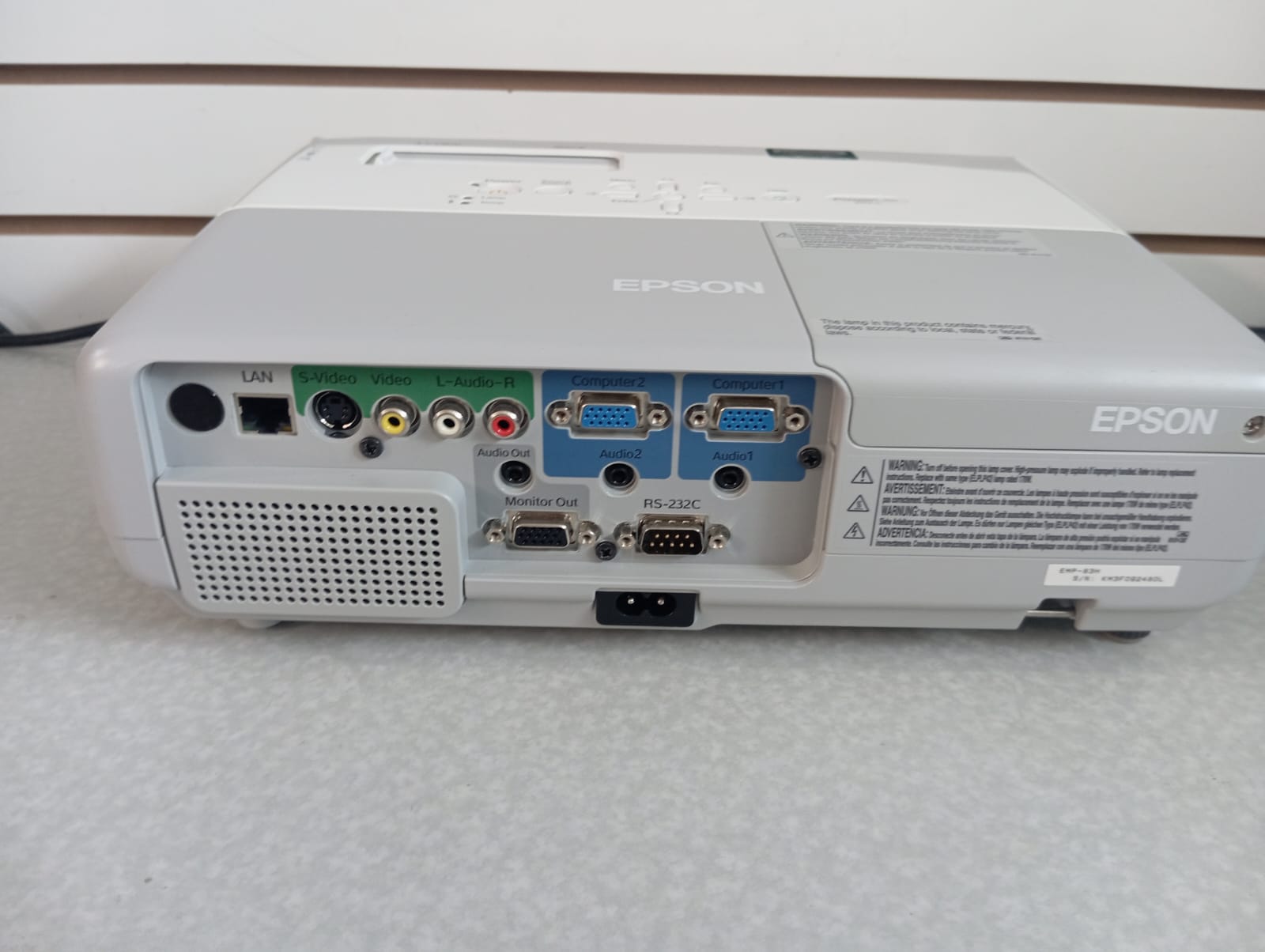 otros electronicos - PROYECTOR MULTIMEDIA POWERLITE 83H 2200 LUMINES 1