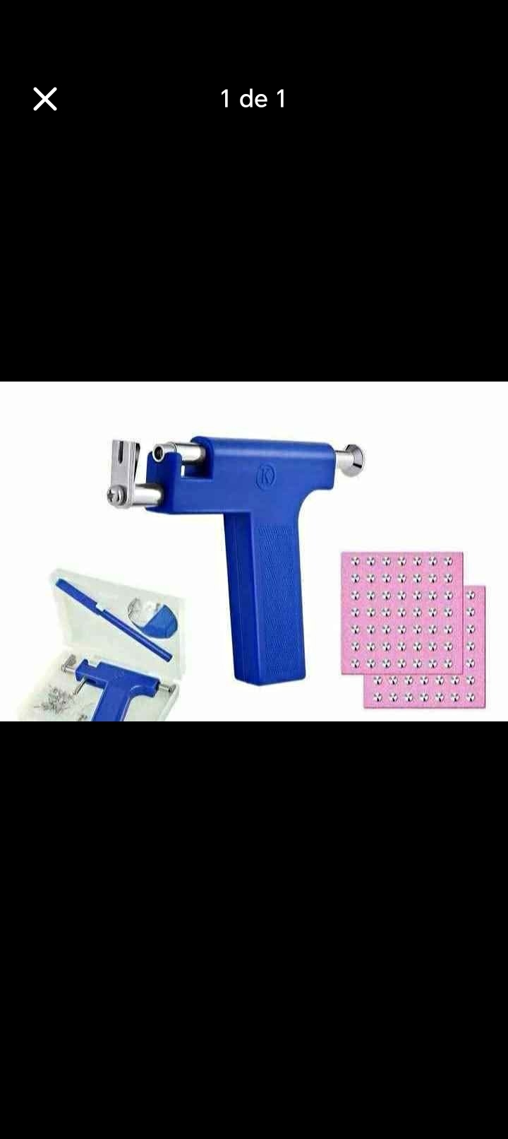 joyas, relojes y accesorios - Pistola perforadora. Viene cin sus aretes. 