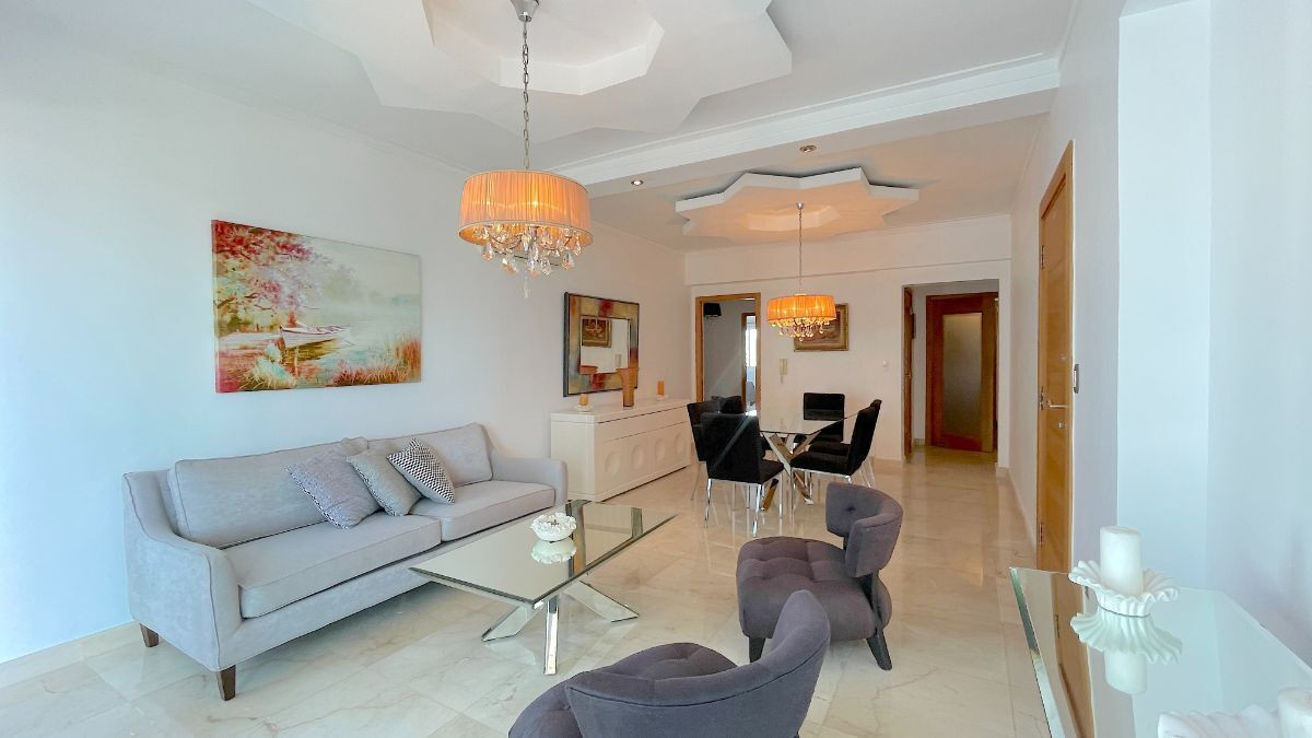 apartamentos - Apartamento 2Hab Amueblado Moderno c/Terraza, Piscina, Lobby y Gym en Piantini