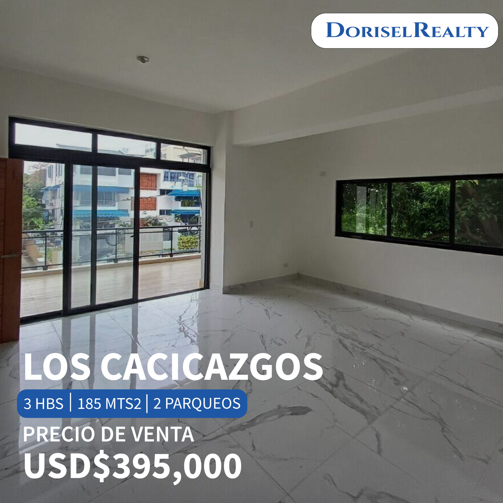 apartamentos - VENTA DE MAGNIFICO APARTAMENTO EN SECTOR LOS CACIC