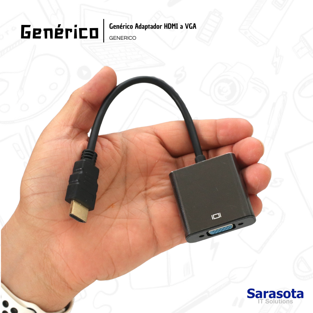 accesorios para electronica - Adaptador HDMI a VGA 0