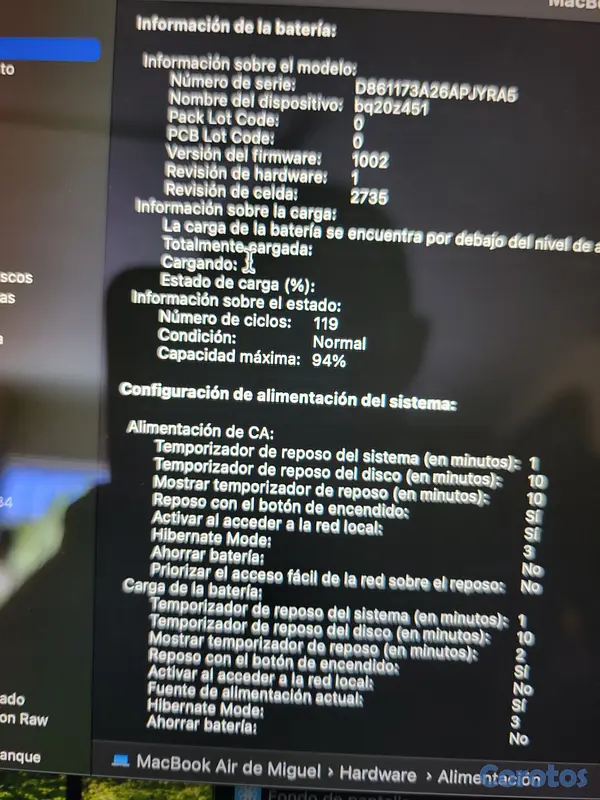 computadoras y laptops - 💻 MacBook Air M1 13” 16GB RAM / 256GB  6