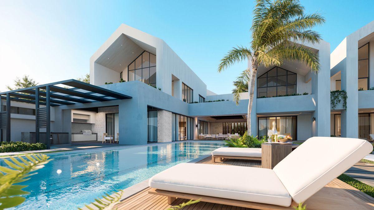 casas vacacionales y villas - Venta de Villa de 6 habitaciones en Cap Cana 2