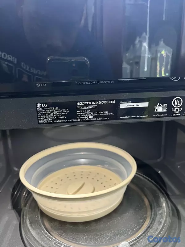 electrodomesticos - Microhondas y extractor LG Grande  5