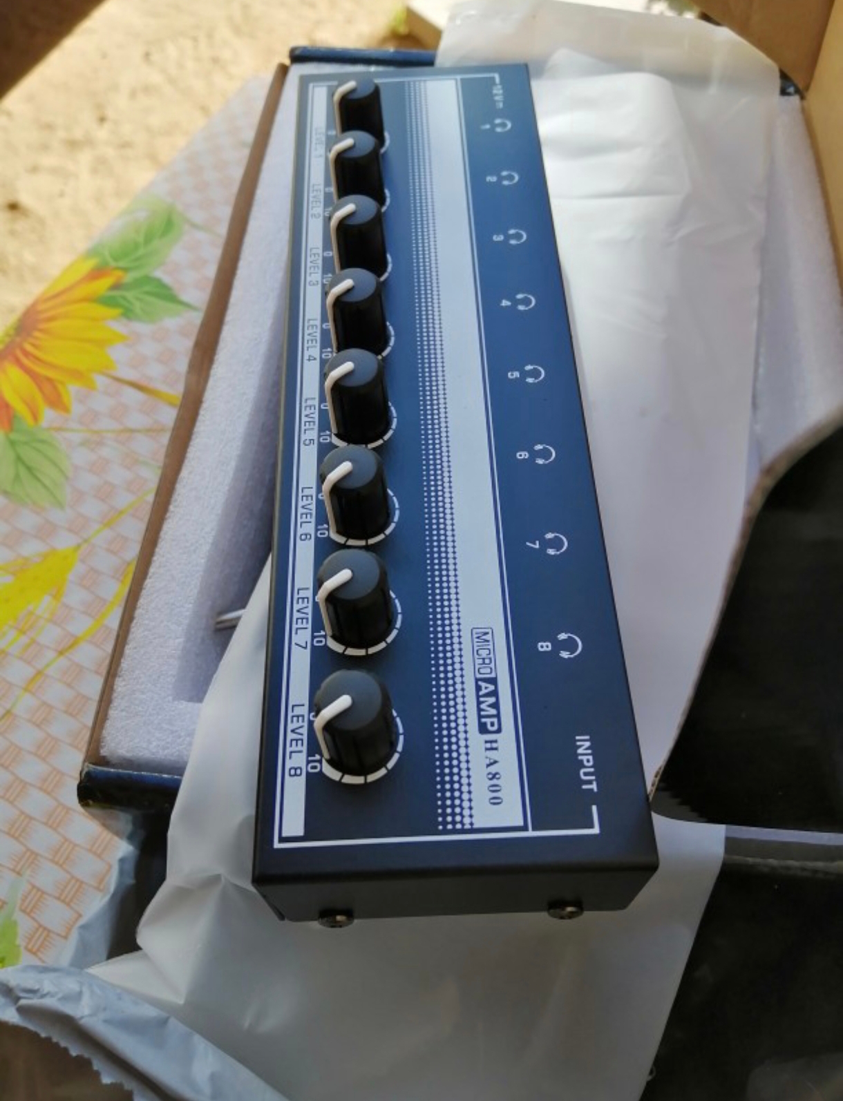 accesorios para electronica - Mini amplificador de auriculares HA-800 6