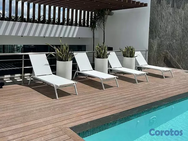 apartamentos - A Estrenar en Piantini, ideal para Ejecutivo, piso alto, amenidades completas 2