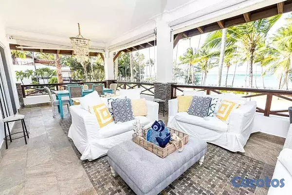 apartamentos - Las Terrenas - Samaná, Apartamento amueblado frente al mar de 2 niveles 7