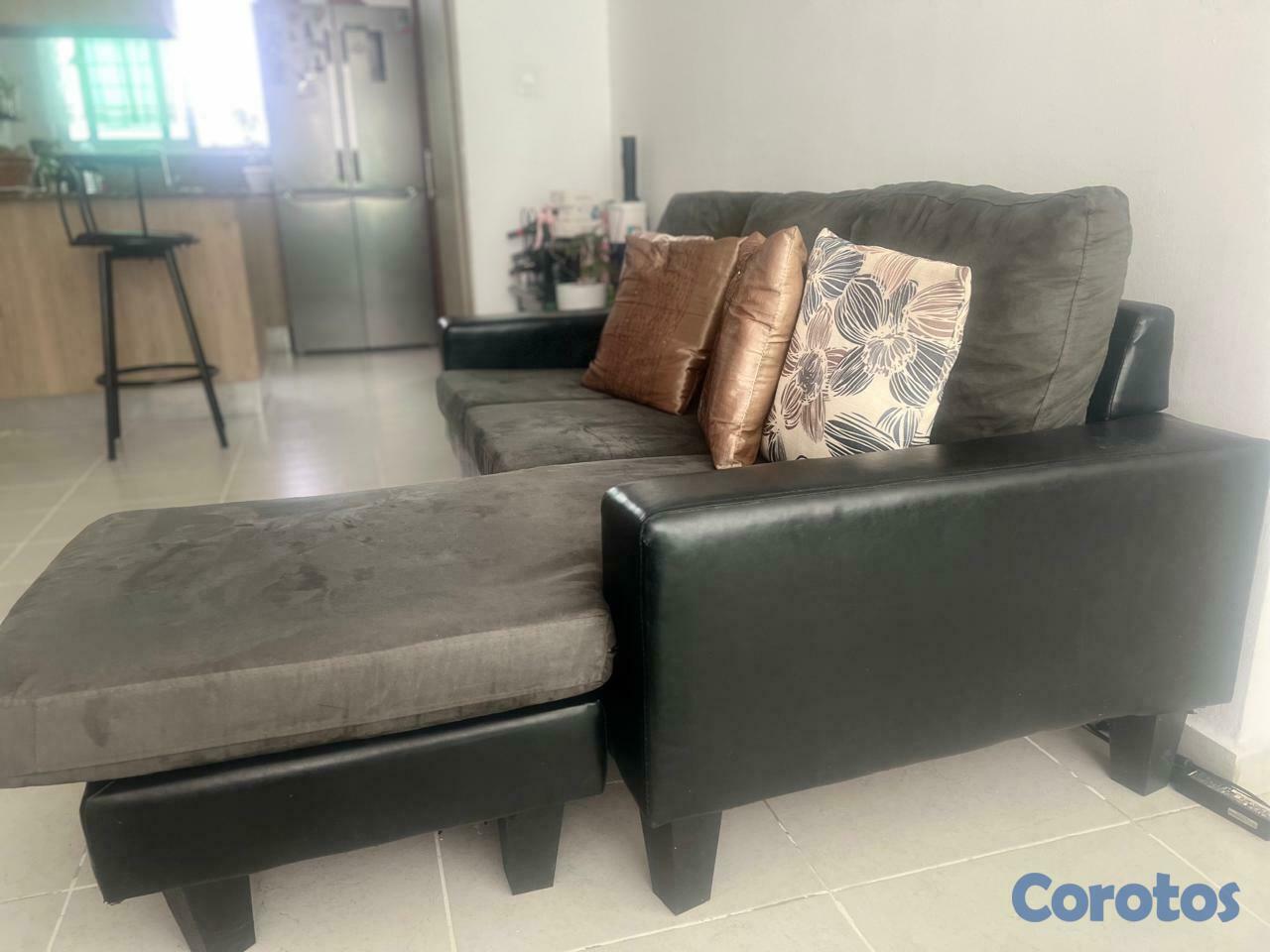 muebles y colchones - Pongo en venta un sofá tipo L  4