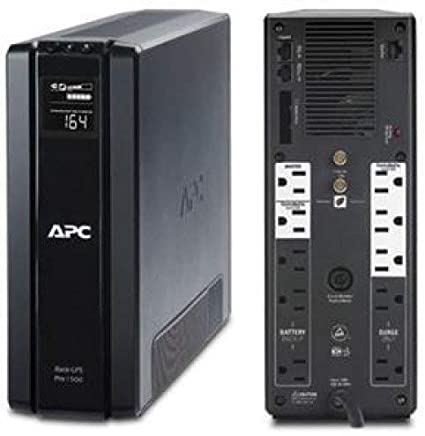 computadoras y laptops - UPS APC BR1500G BACK-UPS PRO, 1.5KVA (1500VA), 865 WATTS