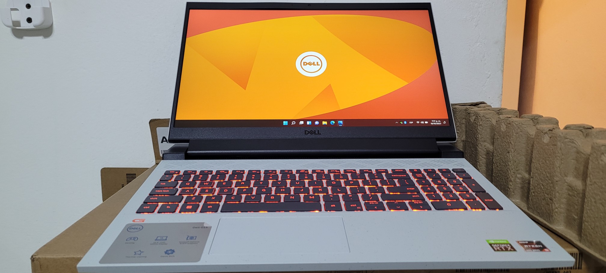 computadoras y laptops - Laptop Dell G15 15.6 Ryzen 5 4.50ghz Ram 16gb Disco SSD 1TB nVidea RTX 3050 4GB 0