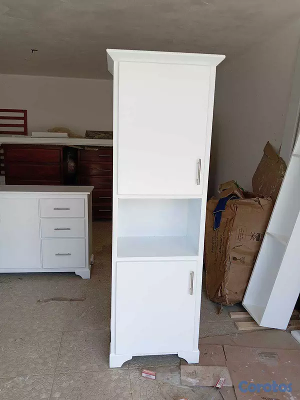 cocina - Estante de cocina con espacio para microonda  2