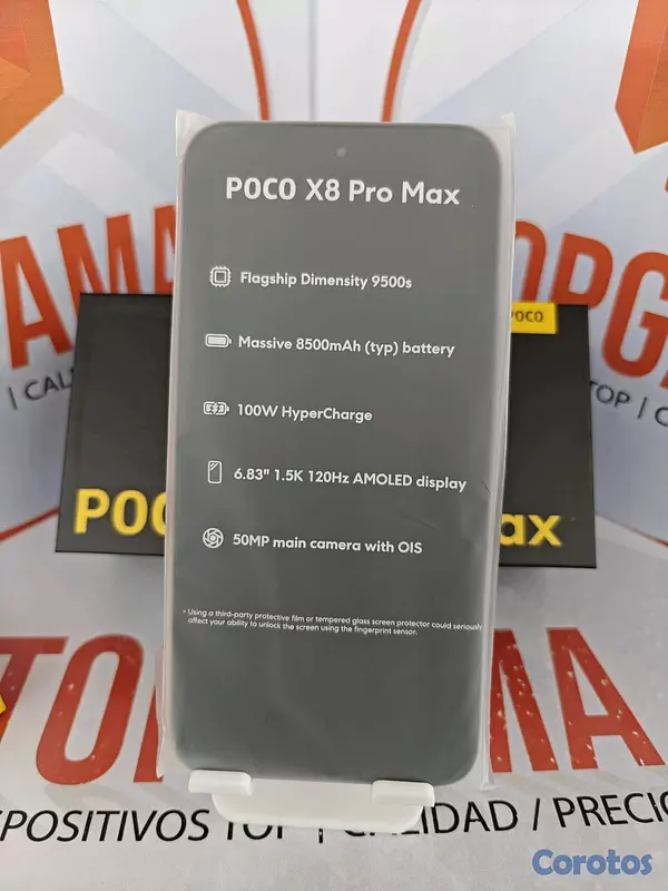 celulares y tabletas - POCO X8 PRO MAX 5G, 12GB RAM 512GB ROM 11