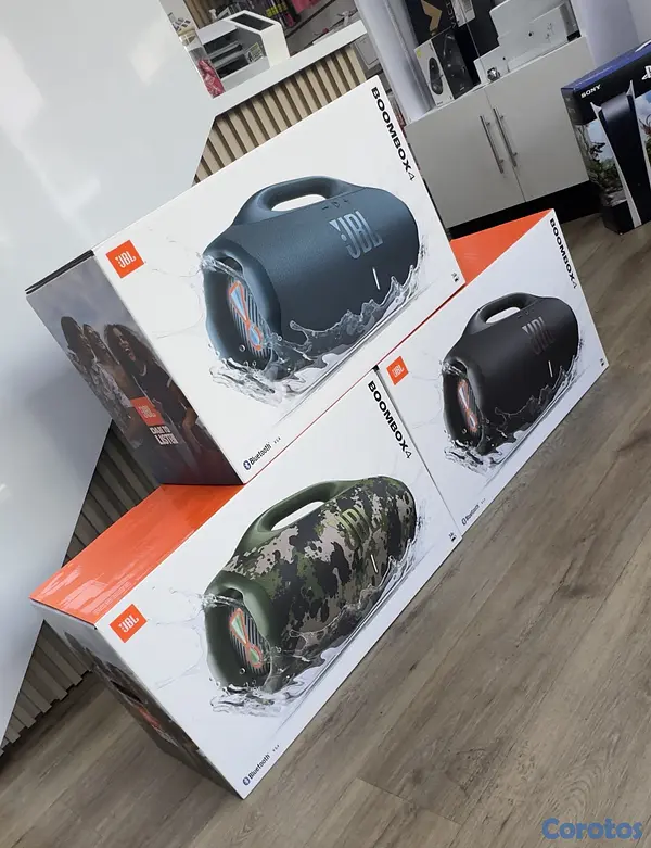camaras y audio - JBL Boombox 4 Original – Sonido potente y batería duradera 🔊🔥 2