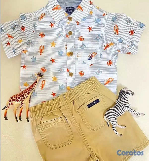ropa y zapatos - Conjunto Náutica. Size: 6-9 meses. $500 pesos. 🤩 2