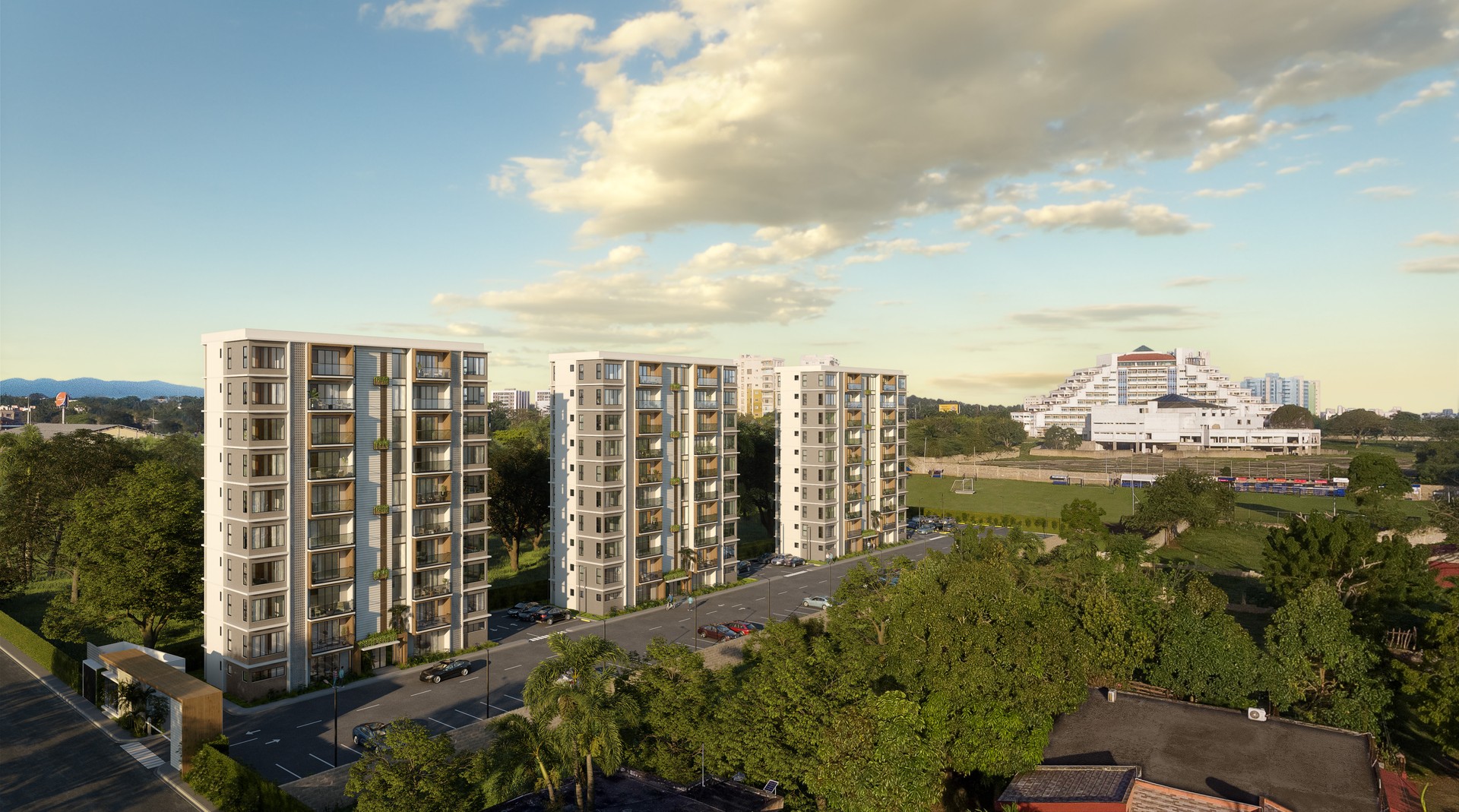 apartamentos - Torre de Apartamento Próximo al HOMS 