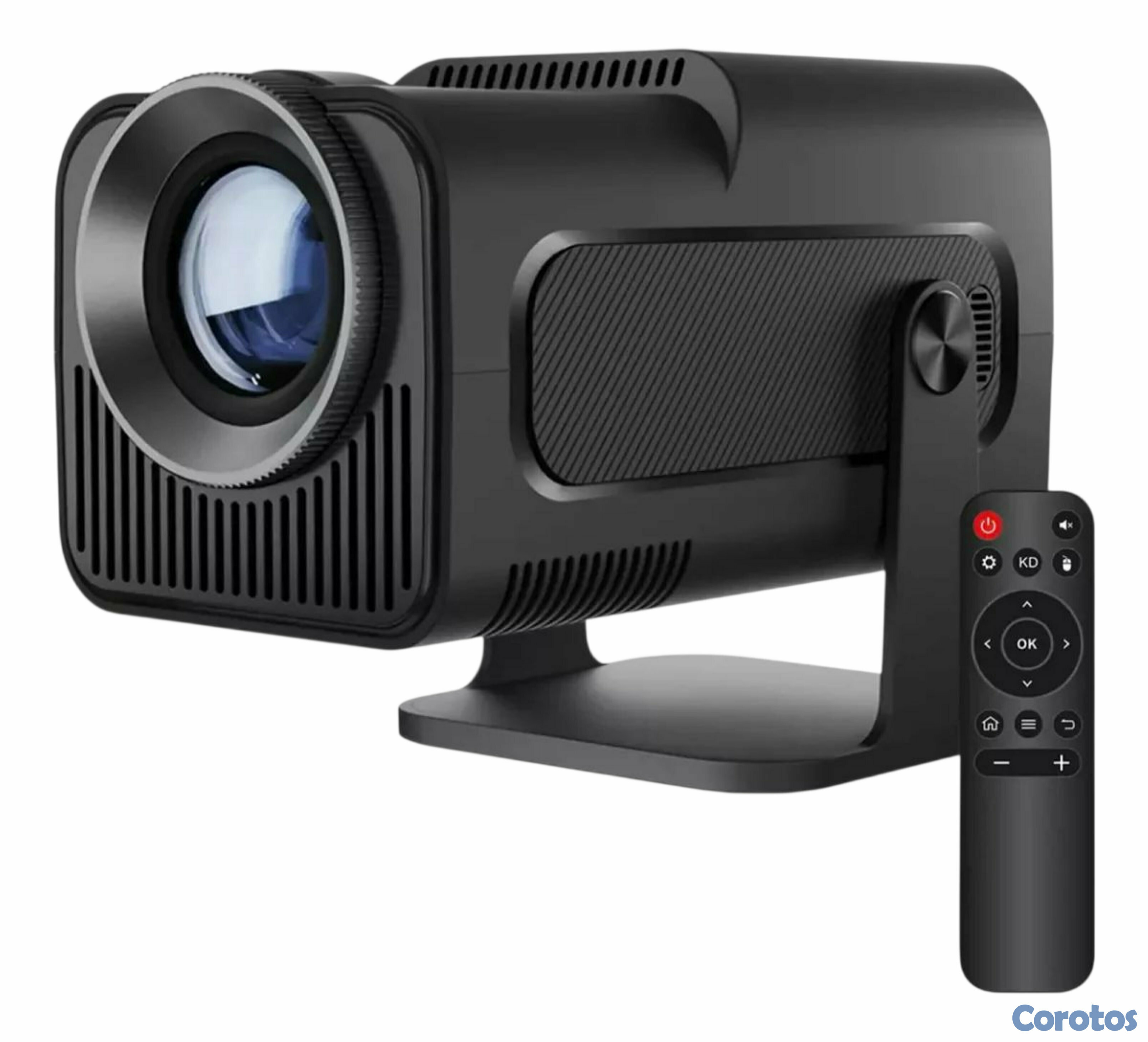 camaras y audio - Proyector Inteligente 4K con Android TV, WiFi 6 y Bluetooth, tu cine en casa.✨️ 1