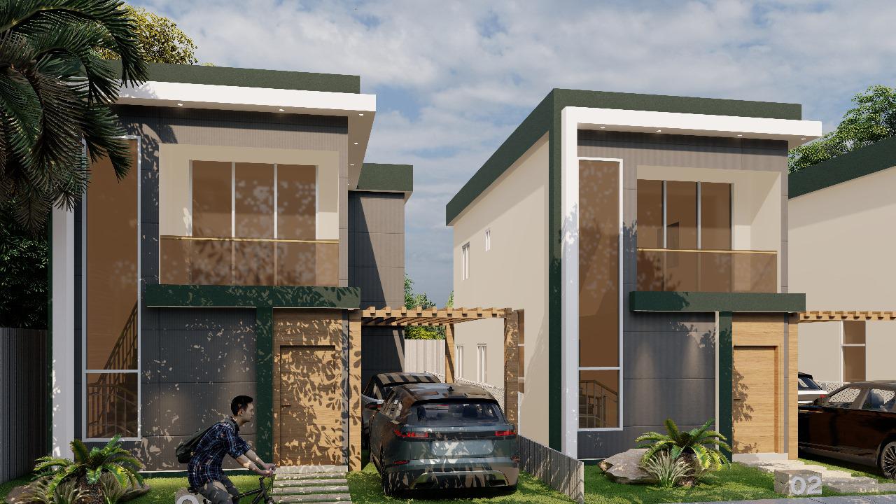 casas vacacionales y villas - Proyecto de Villas BÁVARO, PUNTA CANA 4