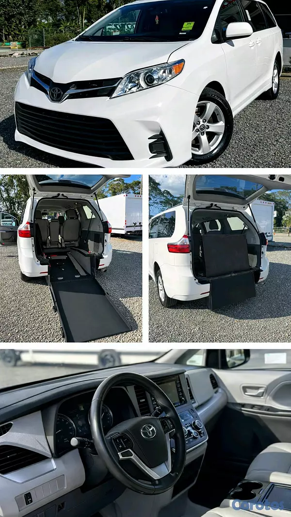 jeepetas y camionetas - TOYOTA SIENNA HANDICAP CLEAN CAR FAX 2