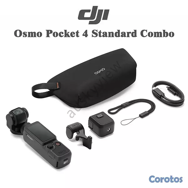 camaras y audio - DJI Osmo Pocket 4 – Standard & Creator Combo 
 3