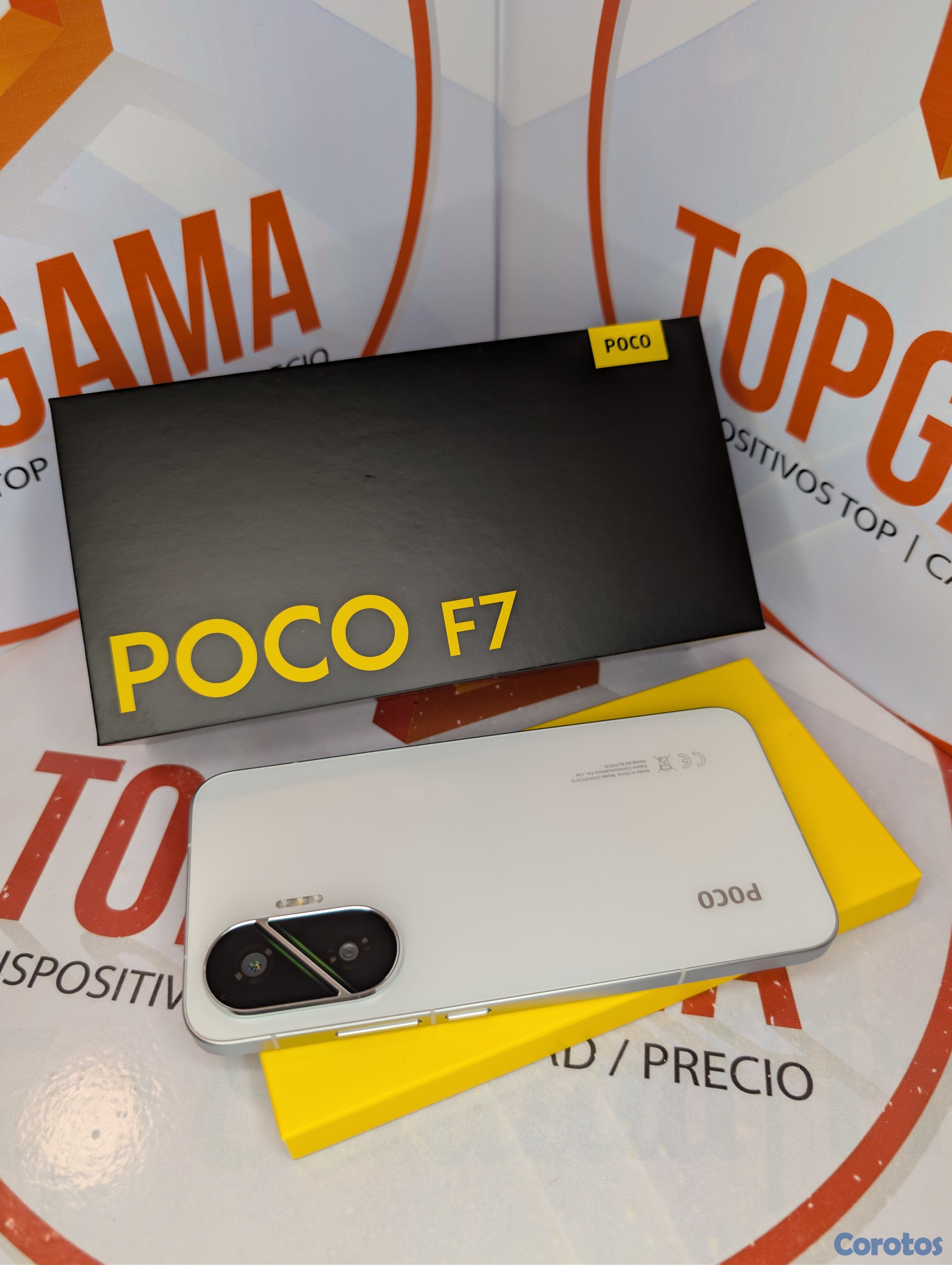 celulares y tabletas - POCO F7 5G, 12GB RAM 512GB ROM 3