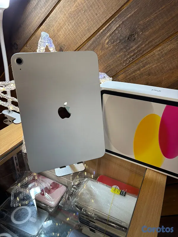 celulares y tabletas - ipad 11th A16 gen silver 128 GB WIFI. como nueva.  4