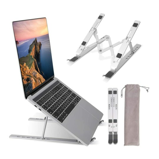 otros electronicos - Base Soporte ajustable para Laptop Mac, Dell, Surface y otros