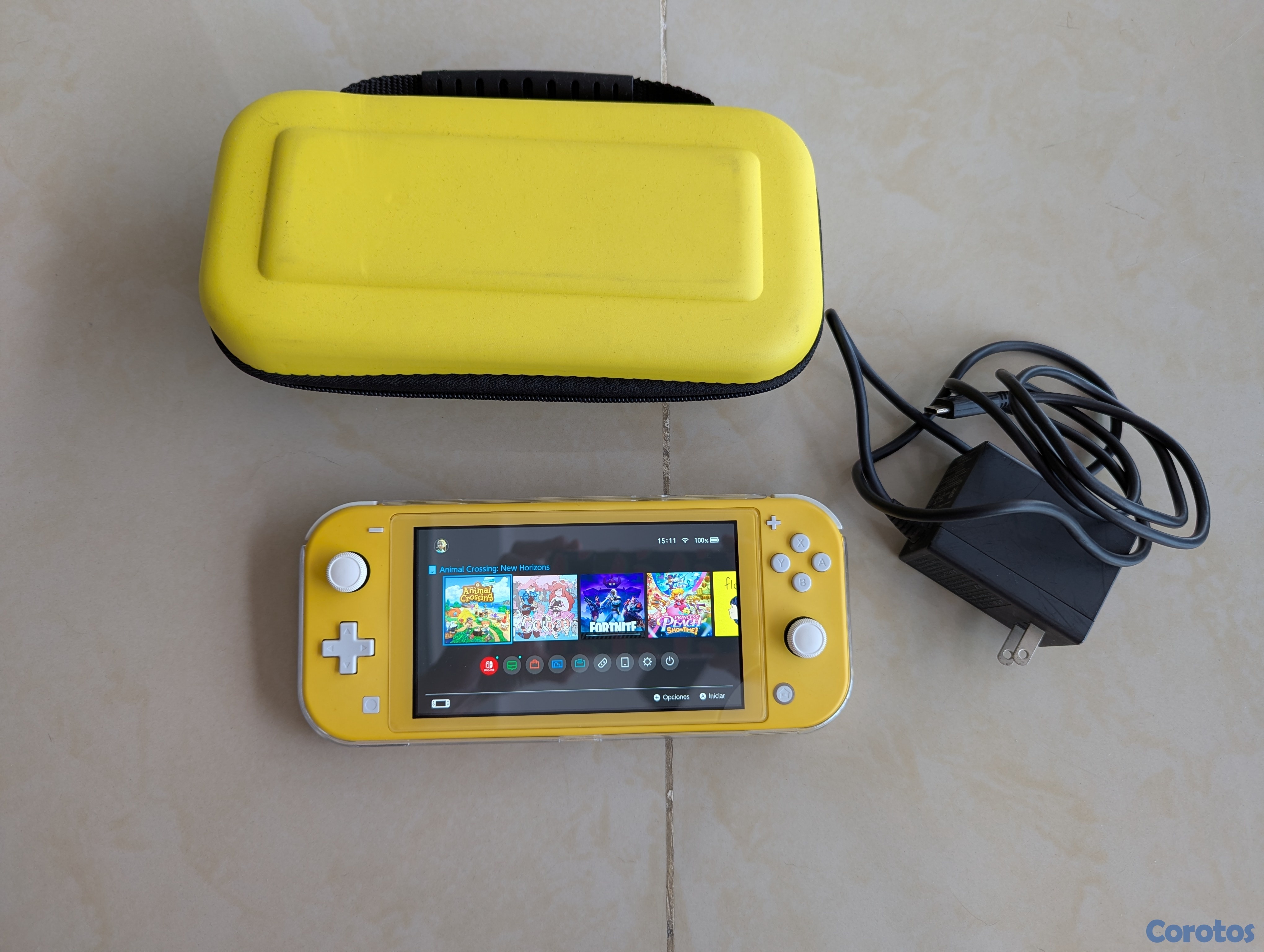 consolas y videojuegos - Vendo nintendo Swich lite amarillo 4