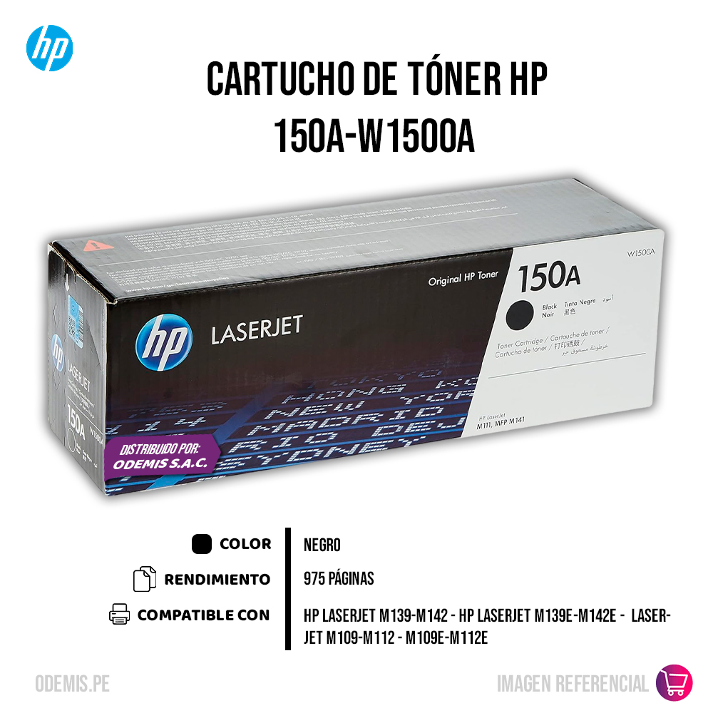 impresoras y scanners - TONER HP - 150A - W1500A - NEGRO  100% ORIGINAL  0