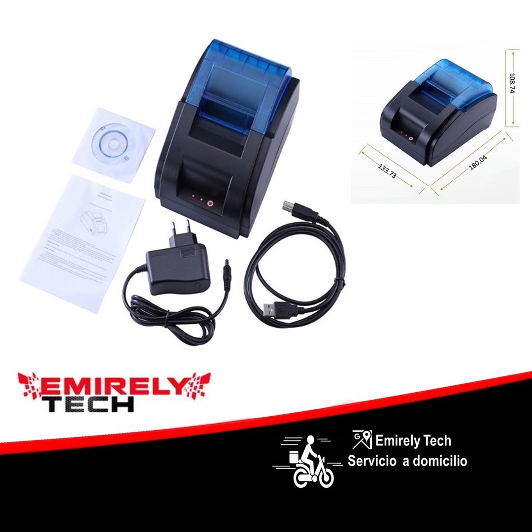 impresoras y scanners - impresora termica bluetooth usb para punto de venta