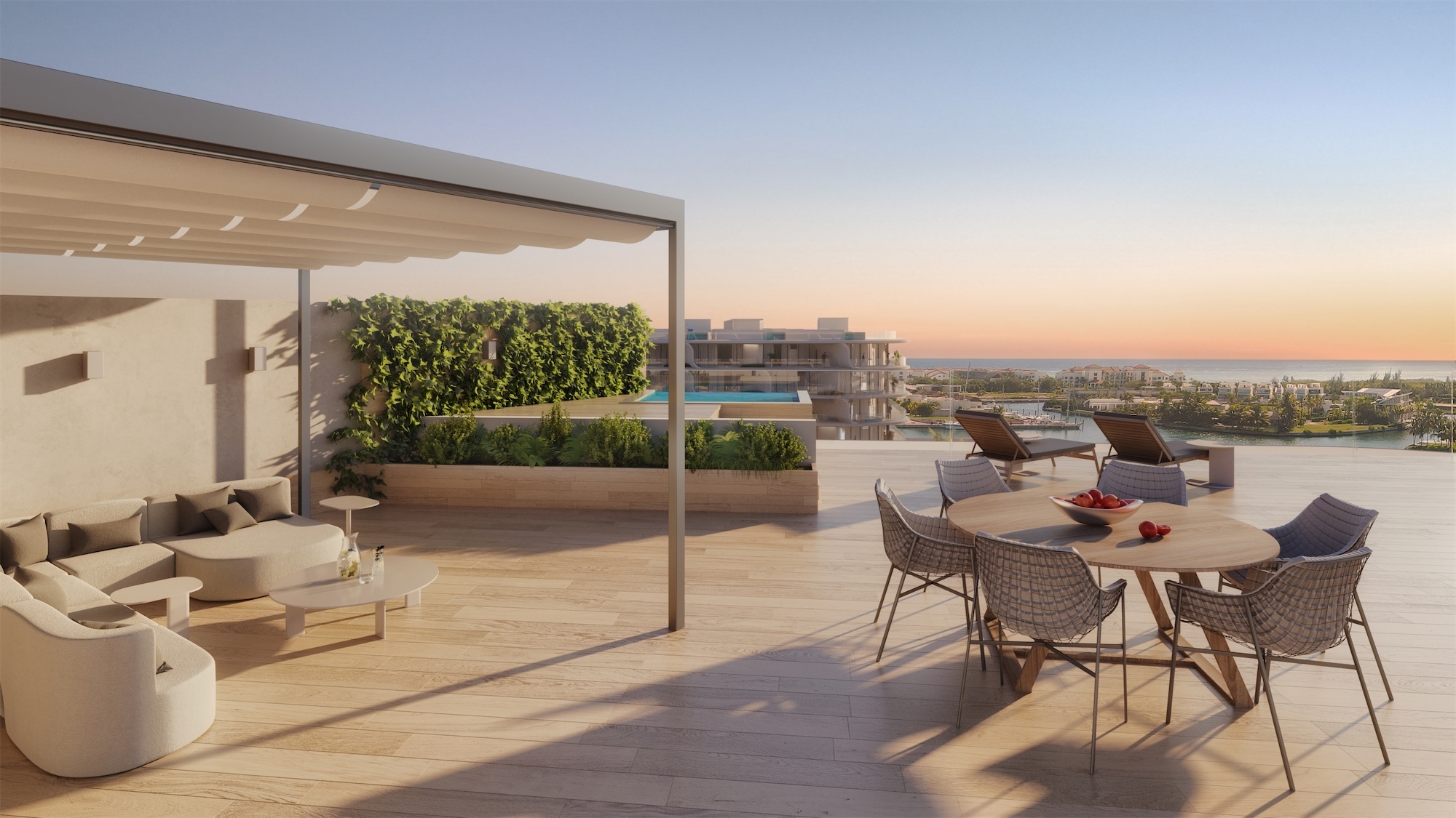 apartamentos - Venta de apartamentos de lujo en cap cana amueblados con piscina frente al mar  3