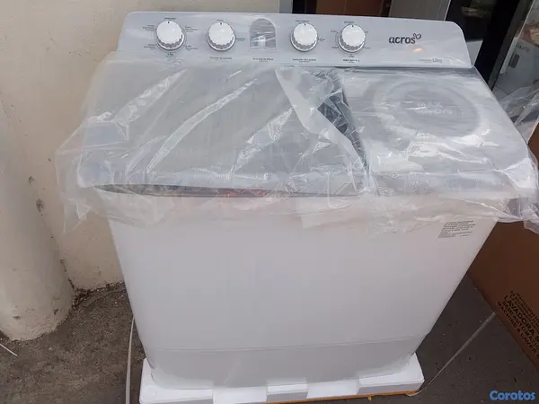electrodomesticos - Lavadora Acros semiautomatica 29 libras  2