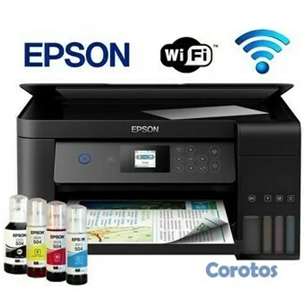 computadoras y laptops - MULTIFUNCION EPSON ECOTANK L4260,BOTELLA DE TINTA DE FABRICA,DUPLEX,Wi-Fi 2