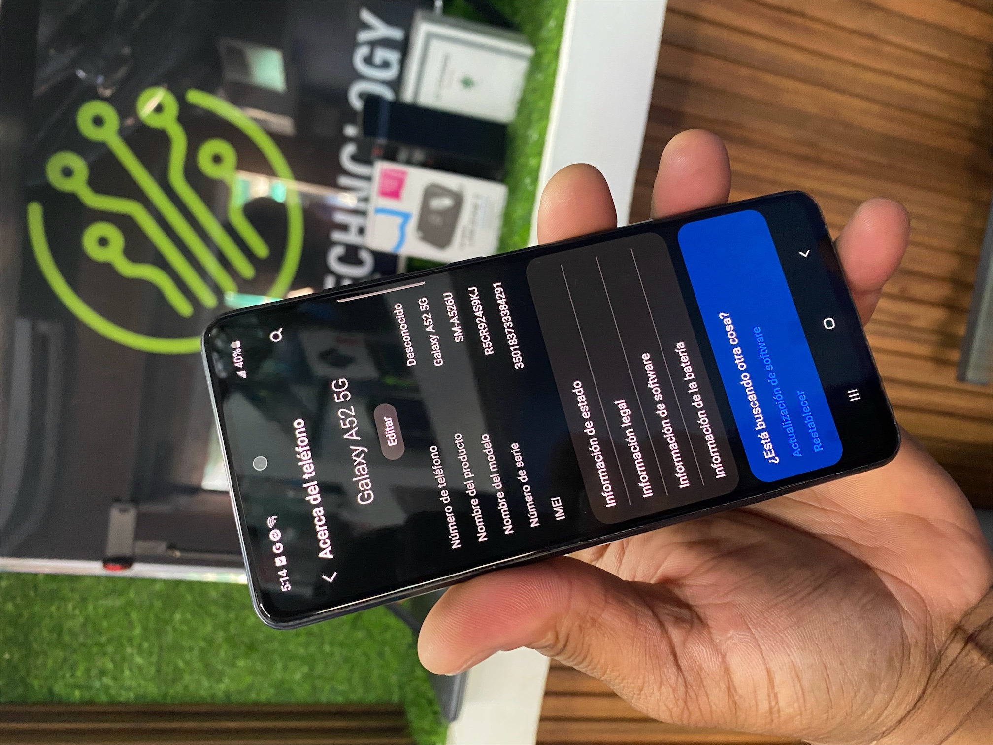 celulares y tabletas - samsung Galaxy A52  0
