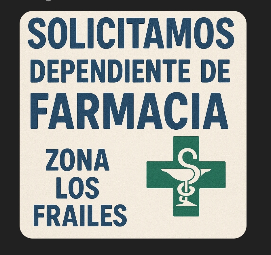 empleos disponibles - Dependiente de Farmacia Zona Los Frailes 