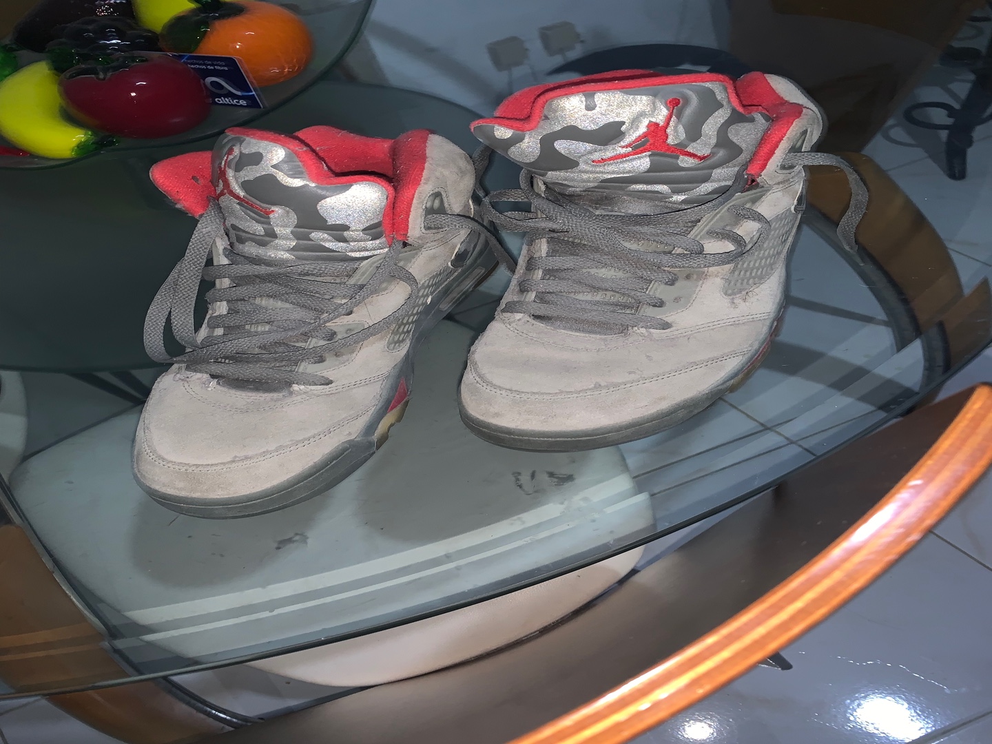 zapatos para hombre - Nike Air Jordan 5 camuflaje retro talla 9 1