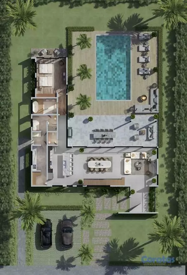 casas vacacionales y villas - V02-87-1403  VENTA DE VILLAS- BAVARO, PUNTA CANA-1000 MTS2 7
