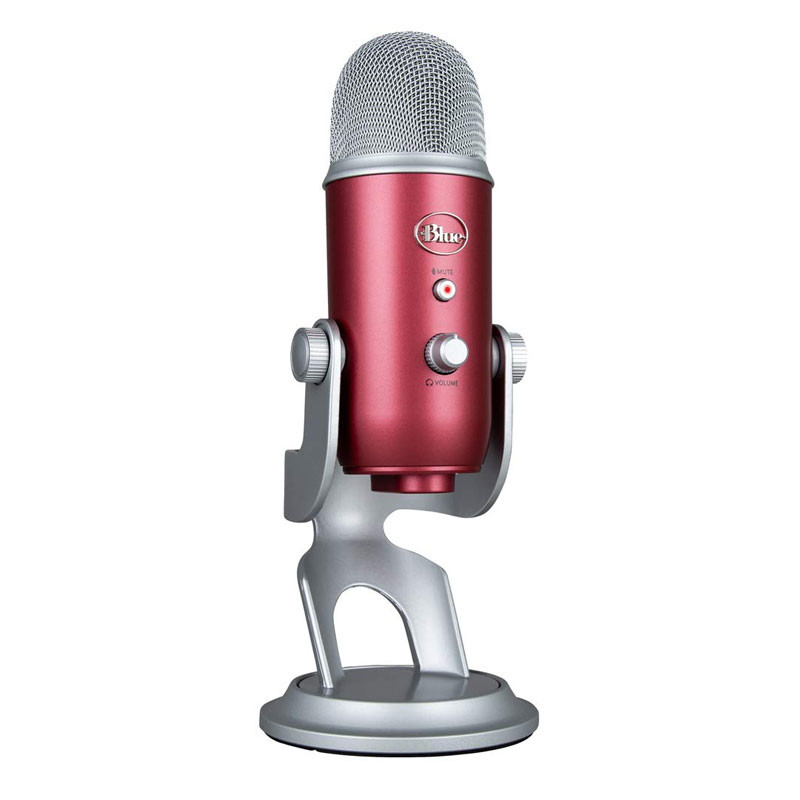 camaras y audio - Blue Yeti Microfono USB de Estudio para Podcast Youtube Videojuegos y Streaming 3