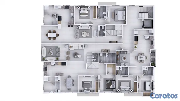 apartamentos - Apartamentos en Venta en El Millón Santo Domingo Proyecto Nuevo 2 y 3 Hab 15