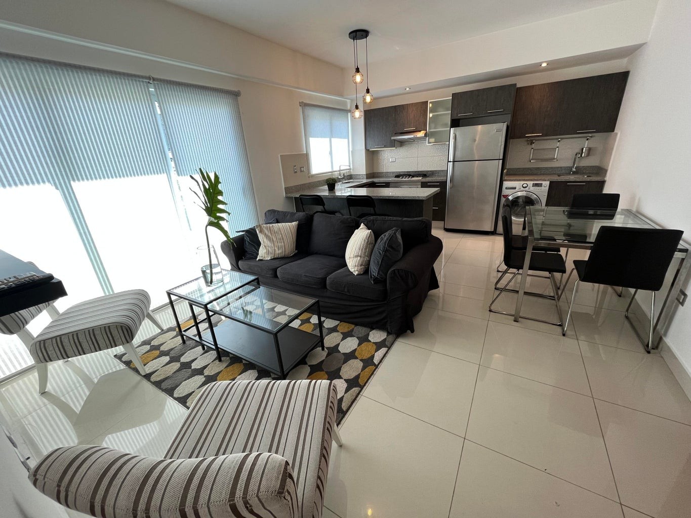 apartamentos - Apartamento de Una Habitación totalmente Amueblado de Un parqueo 0