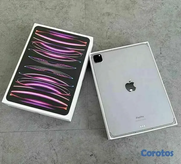 computadoras y laptops - Apple iPad Pro 2022, pant 12,9", Chip M2, 6th gen, 1TB SSD, CAMARA 12 Mp, Nueva 2