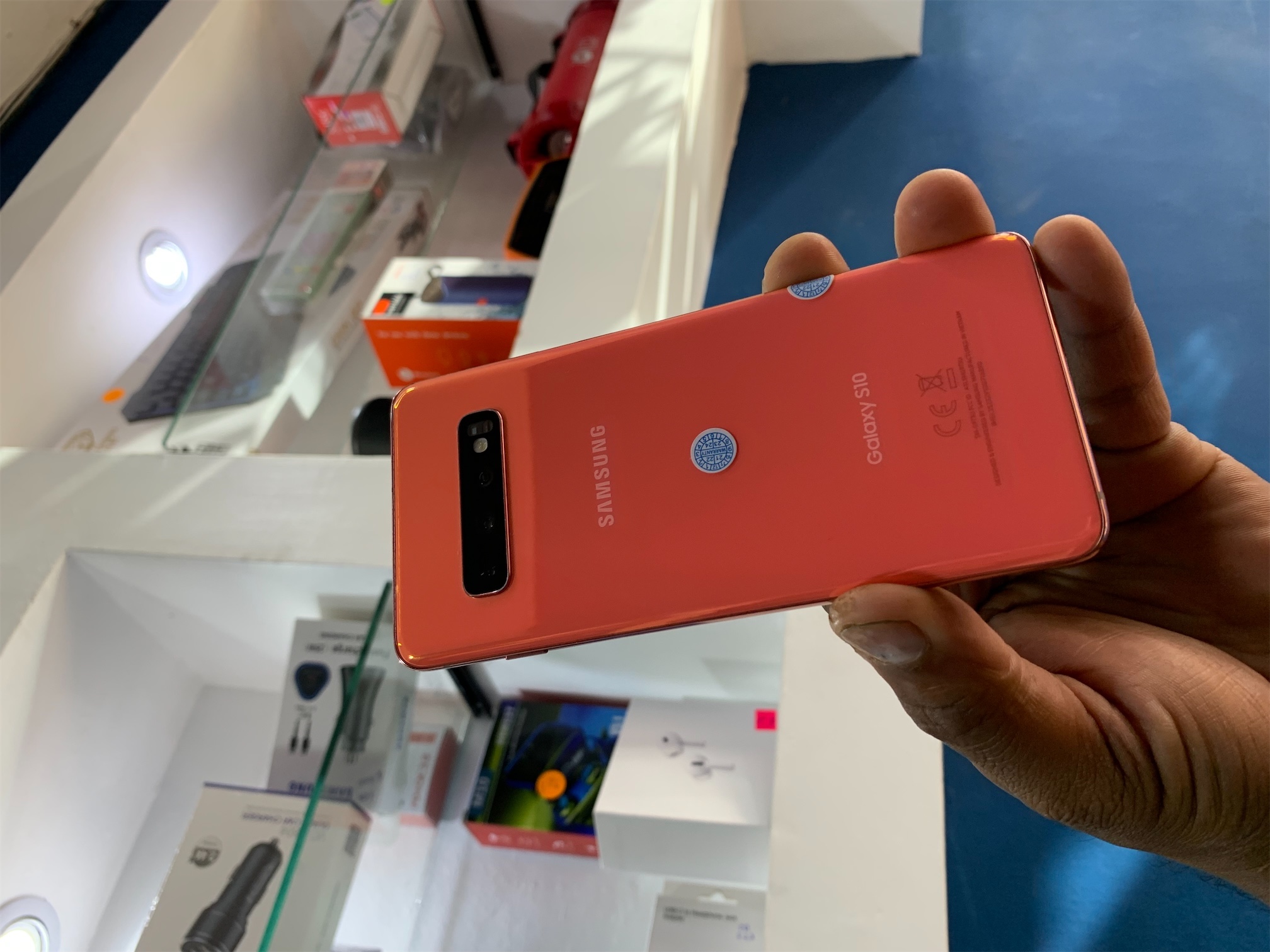 celulares y tabletas - samsung galaxy s10 5